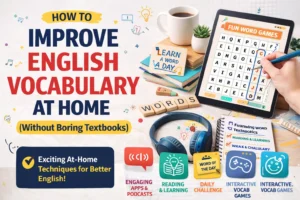How to Improve English Vocabulary at Home (Without Boring Textbooks)