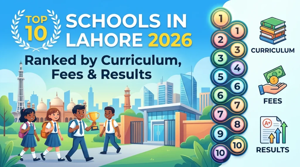 Top 10 Schools in Lahore 2026: Ranked by Curriculum, Fees & Results